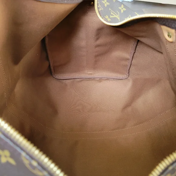 BEAUTIFUL ❤Authentic LV Keepall 55 Bandouliere w/ Strap Travel Bag Monogram - Picture 15 of 16